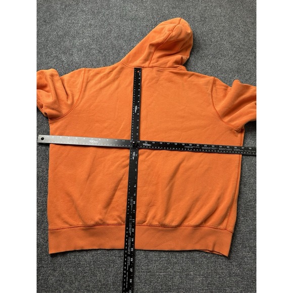 Mens Hoodie Nike Orange Pullover The Athletic Dept, Size L - Picture 6 of 11